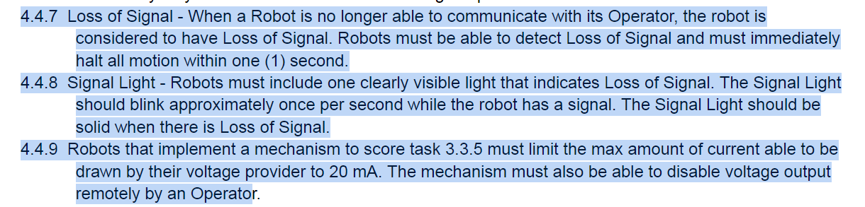 New tech safety rules
